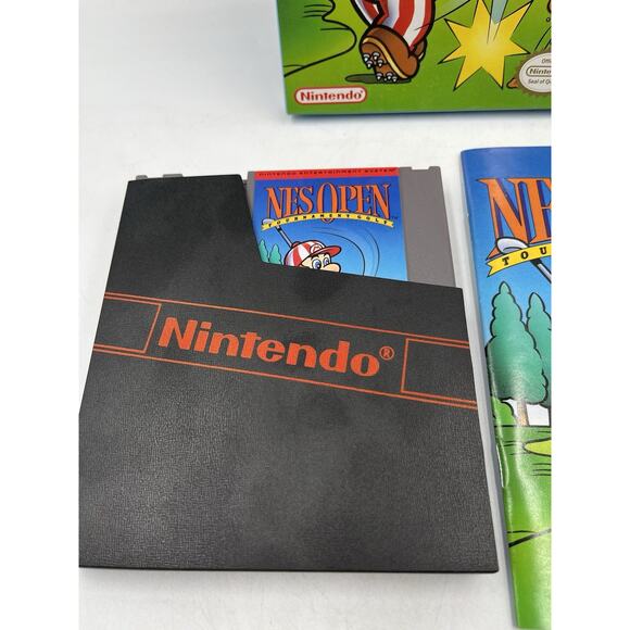 NES Open Tournament Golf Complete in Box CIB (Nintendo, NES 1991) Very Good - Picture 5 of 15